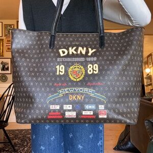 DKNY bag with graphics